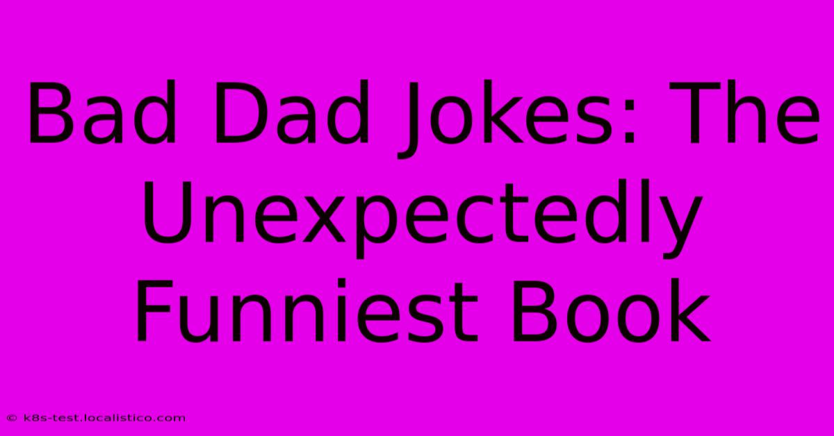 Bad Dad Jokes: The Unexpectedly Funniest Book