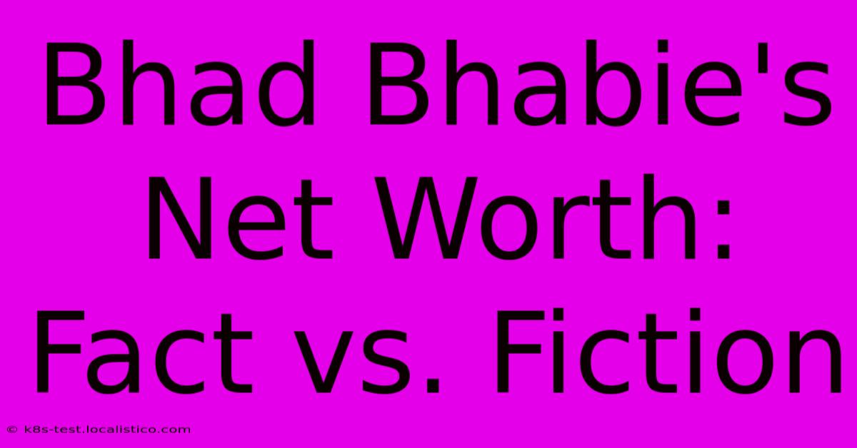 Bhad Bhabie's Net Worth: Fact Vs. Fiction