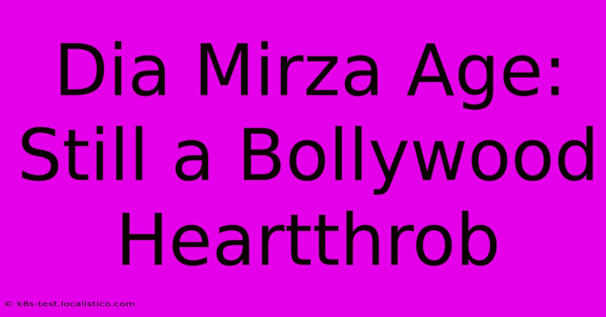 Dia Mirza Age: Still A Bollywood Heartthrob