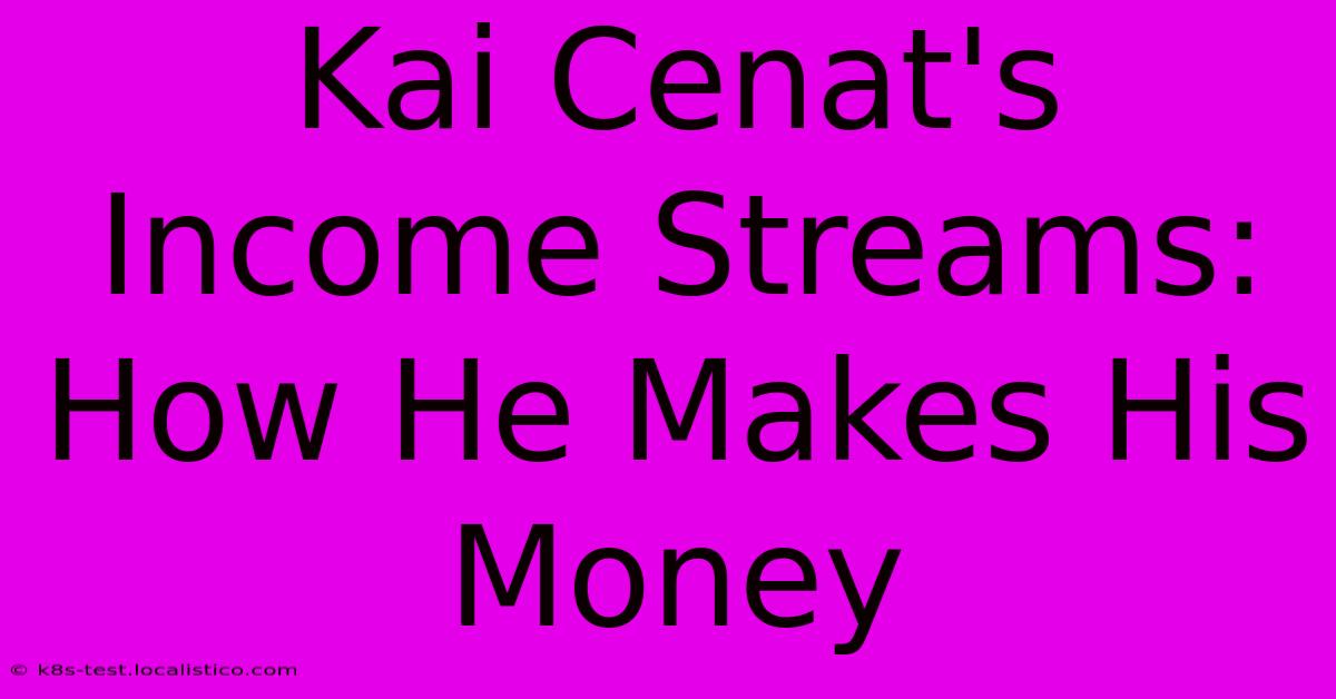 Kai Cenat's Income Streams: How He Makes His Money