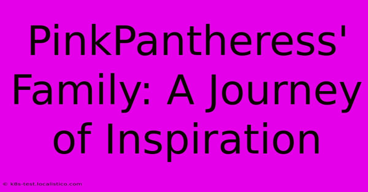 PinkPantheress' Family: A Journey Of Inspiration