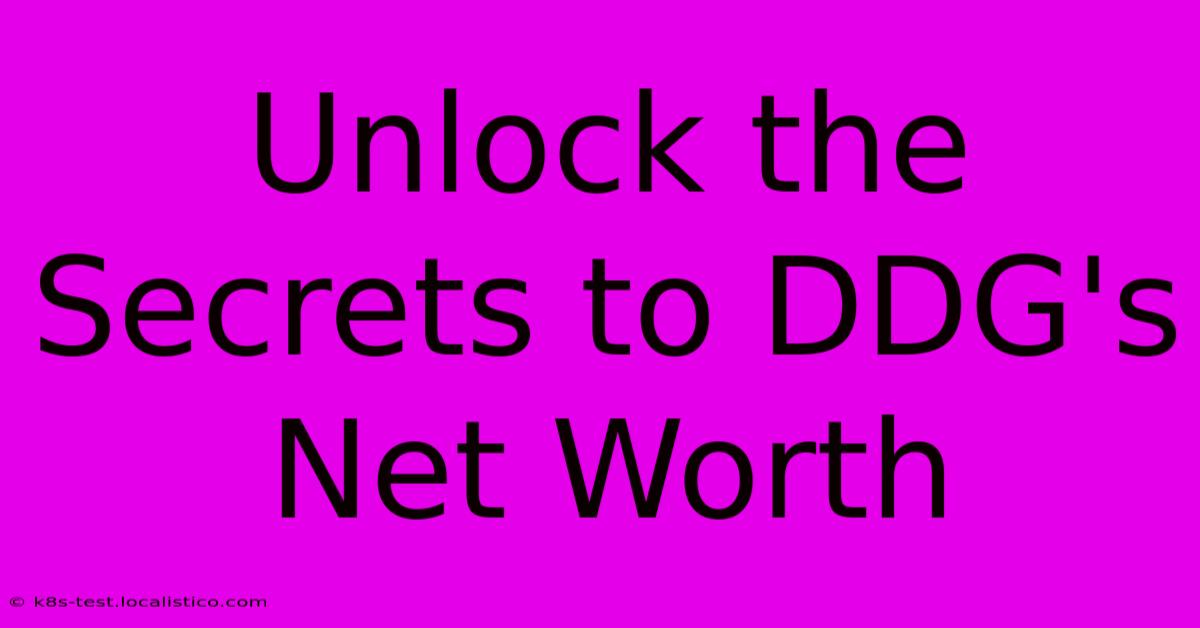 Unlock The Secrets To DDG's Net Worth