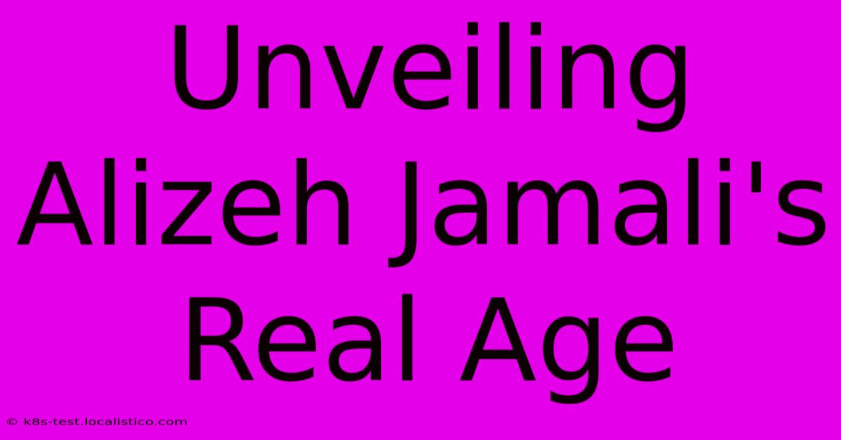 Unveiling Alizeh Jamali's Real Age