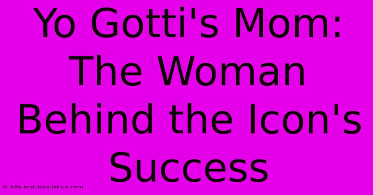 Yo Gotti's Mom: The Woman Behind The Icon's Success